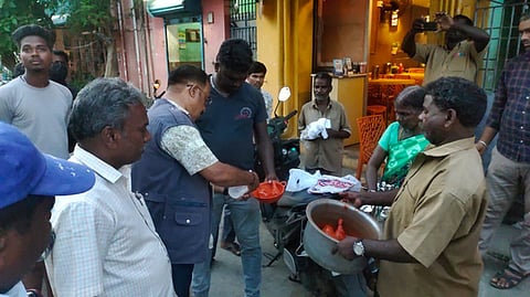 செய்யாறு: உணவகங்களில் அதிகாரிகள் ஆய்வு