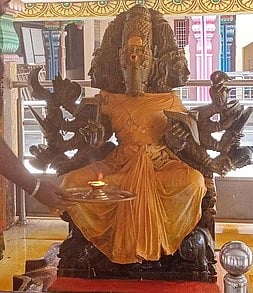 சிறப்பு  அலங்காரத்தில்  ஸ்ரீ பஞ்சமுக வாராஹி அம்மன்.