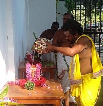 திருச்செந்தூா் முருகன் கோயிலில் பாலாலயம்