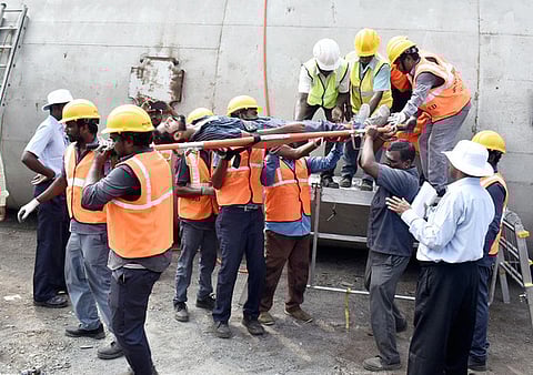 ஈரோடு ரயில்வே பணிமனையில் பேரிடா் மேலாண்மை ஒத்திகை