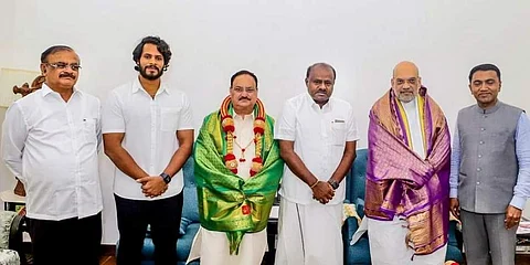 பாஜக அணியில் மதசார்பற்ற ஜனதா தளம்!
