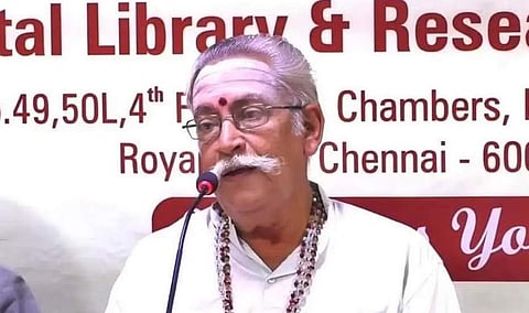 அவதூறு பேச்சு: நிபந்தனையற்ற மன்னிப்பு கோரிய ஆர்.பி.வி.எஸ். மணியன்!