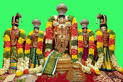 திருக்கண்ணபுரம் பெருமாள் கோயிலில் சிறப்பு வழிபாடு