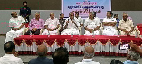 உலகத் தமிழ் மாநாட்டுக்கு போதிய நிதி வழங்கப்படும்: புதுவை முதல்வா் என்.ரங்கசாமி