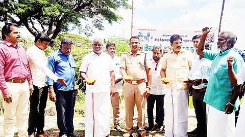 ஒரு லட்சம் பனை விதைநடும் பணி தொடக்கம்