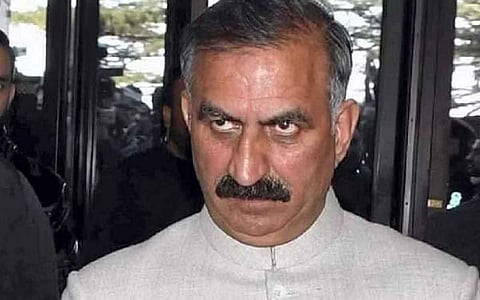 ரூ.3,500 கோடி பேரிடர் நிவாரணத் திட்டம் அறிவிப்பு: ஹிமாசல் முதல்வர்