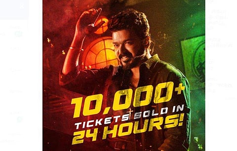 வெளியீட்டிற்கு முன்னரே மாபெரும் சாதனை படைத்த லியோ!