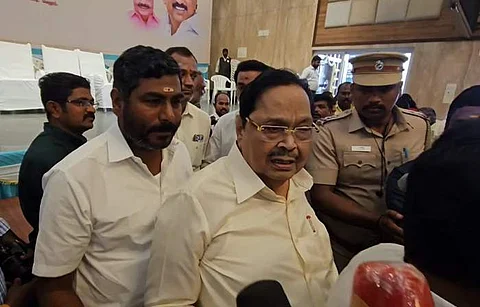 அமைச்சர் துரைமுருகன் பேட்டி