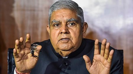 முன்னாள் குடியரசுத் துணைத்தலைவா் ஜகதீப் தன்கா்