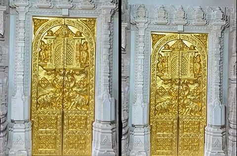 ராமர் கோயில் கருவறை தங்கக் கதவுகள்