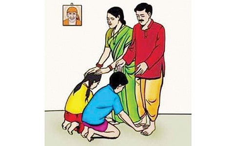பெரியோர் தம்மை வணங்க!
