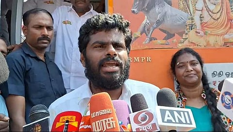 தமிழ்நாட்டில் மணல் கொள்ளையின் தலைநகரம் வேலூர் மாவட்டம்: அண்ணாமலை குற்றச்சாட்டு