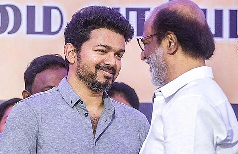 நடிகர் ரஜினிக்கு நன்றி தெரிவித்த விஜய்!