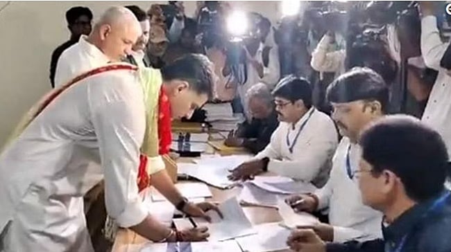 ராஜஸ்தான் தேர்தல்: சச்சின் பைலட் வேட்புமனு தாக்கல்