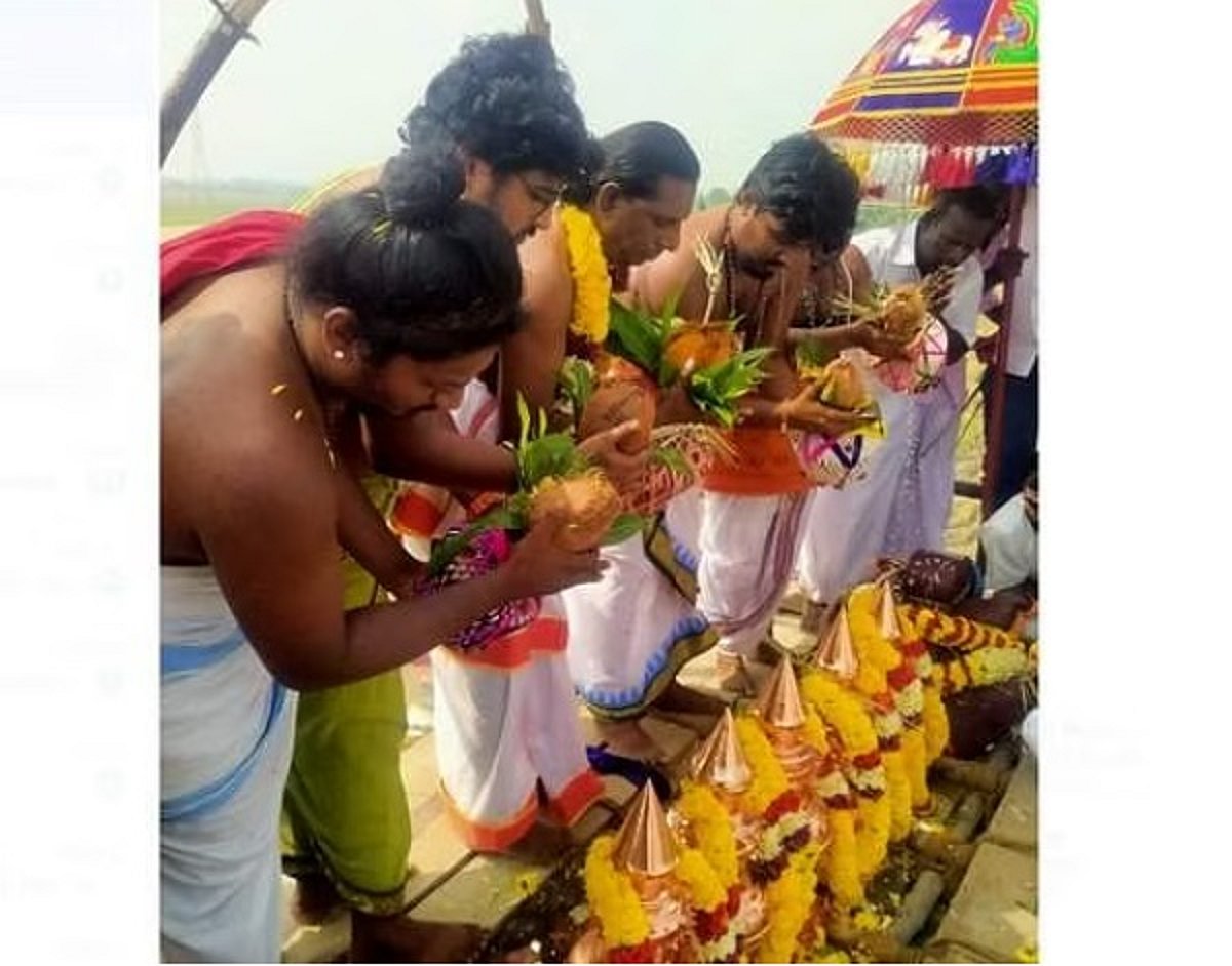 மேகாத்தம்மன் கோயிலில் மகா கும்பாபிஷேகம்