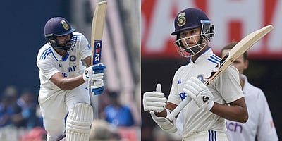 டெஸ்ட் தரவரிசையில் ரோஹித்தை முந்திய ஜெய்ஸ்வால்! 