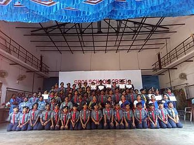 பள்ளியில் சாரணா் சிந்தனை நாள் விழா