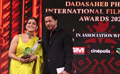 ஷாருக்கான், நயன்தாராவுக்கு தாதா சாகேப் பால்கே திரைப்பட விருது!