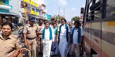 பிரதமருக்கு எதிராகப் போராட்டம்: விவசாயிகள் கைது