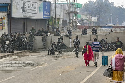 பஞ்சாப்-ஹரியாணா எல்லைகளை மூடியதற்கு விவசாயிகள் சங்கம் கண்டனம்