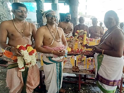குமரகோட்டம் முருகன் கோயில் பாலாலயம்