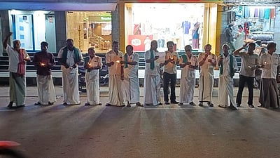 தில்லி போராட்டத்தில் உயிரிழந்த விவசாயிக்கு அஞ்சலி