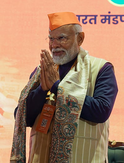 தில்லியில் நடைபெற்ற பாரதிய ஜனதா தேசிய கவுன்சில் கூட்டத்தில்...