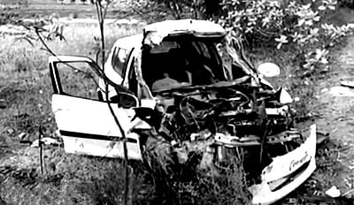 திருவண்ணாமலை அருகே கார் விபத்தில் 4 பேர் பலி