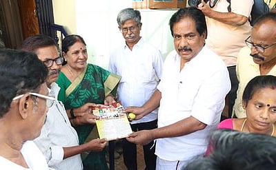 மதுரையில் திமுகவினா் திண்ணைப் பிரசாரம் தொடக்கம்