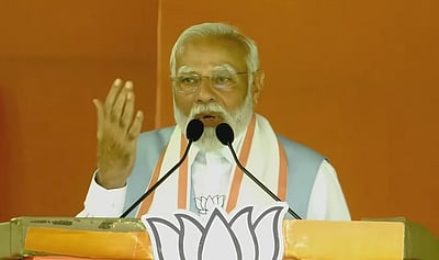 காங்கிரஸ்-திமுக கூட்டணி அரசு எதுவுமே செய்யவில்லை: பிரதமர்