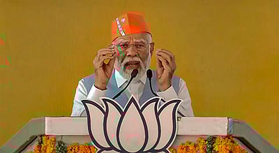 தோல்வியை உணா்ந்துள்ளதால் எதிா்க்கட்சிகள் என்னை வசைபாடுகின்றனா்: பிரதமா் மோடி