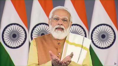 மாலை 5.30 மணிக்கு உரையாற்றுகிறார் மோடி!