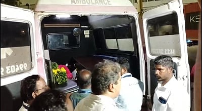 சாந்தன் உடல் இலங்கை கொண்டு செல்லப்பட்டது 