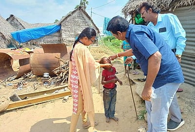 விடுபட்ட குழந்தைகளுக்கு
போலியோ தடுப்பு சொட்டு மருந்து