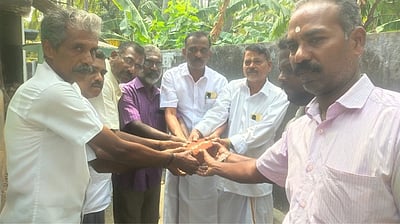 புதிய அங்கன்வாடிக்கு அடிக்கல்