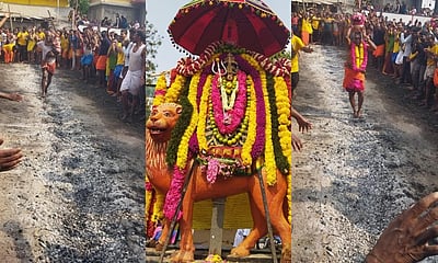 அவிநாசி அங்காளம்மன் கோயில் குண்டம் திருவிழா: பக்தர்கள் நேர்த்திக்கடன்!