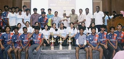 ‘சாஸ்த்ரா’வில் மாநில விளையாட்டு போட்டிகள்