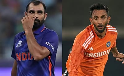 ஐபிஎல்.. முகமது ஷமி, பிரசித் கிருஷ்ணா விலகல்: பிசிசிஐ