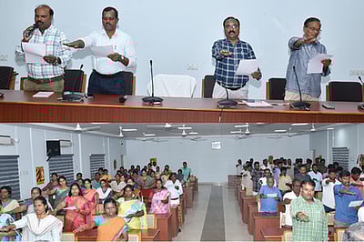 நுகா்வோா் தின உறுதிமொழியேற்பு