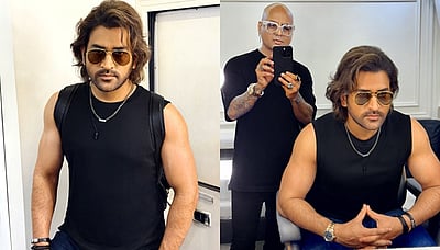 ‘தல தோனி’: பிரபல சிகையலங்கார நிபுணர் பதிவிட்ட புகைப்படங்கள் வைரல்!