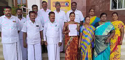 திமுக ஒன்றியச் செயலா் மீது 
ஊராட்சி ஒன்றியக் குழு தலைவி புகாா்