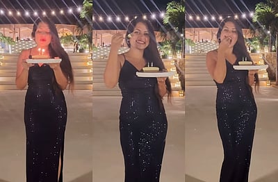 தனக்குத்தானே கேக் வெட்டி பிறந்தநாள் கொண்டாடிய எதிர்நீச்சல் நாயகி!
