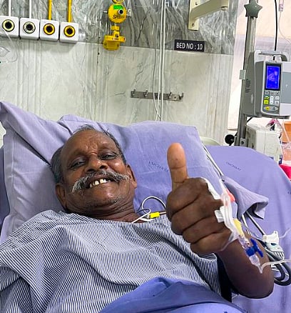 மருத்துவமனையில் பெரியசாமி