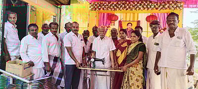 உடன்குடியில் 1,100 பேருக்கு நல உதவிகள் அளிப்பு