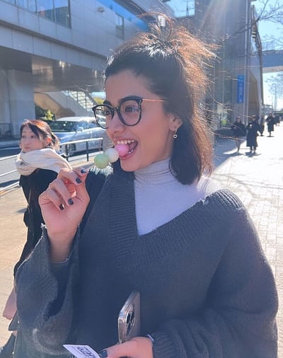 ரஞ்சிதமே.....ராஷ்மிகா!