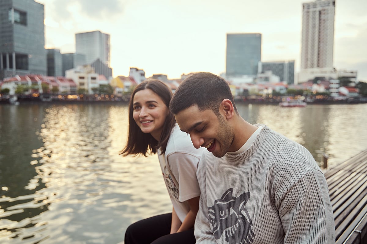 ஜிக்ரா படப்பிடிப்பில்..