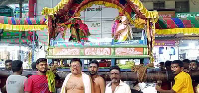 பல்லக்கில்  வீதியுலா