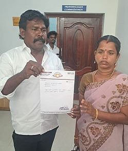 நெல்லை மாமன்ற பெண் 
உறுப்பினா் ராஜிநாமா கடிதம் அளிப்பு