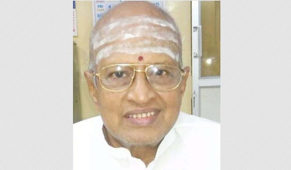 காஞ்சி மடாதிபதி ஜெயேந்திர சரஸ்வதி சுவாமிகளின் சகோதரர் காலமானார்