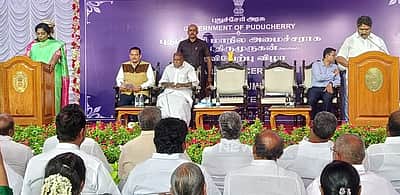 புதுச்சேரியில் புதிய அமைச்சராக திருமுருகன் பதவியேற்பு!